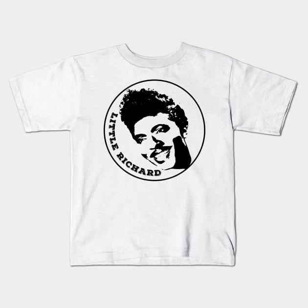 LITTLE RICHARD - Rock'n'Roll Icon Kids T-Shirt by RCDBerlin